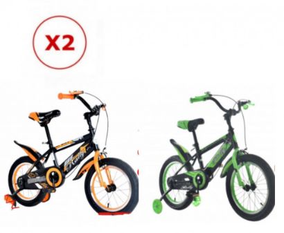 صورة دراجتين مقاس 12 , 14 ,16